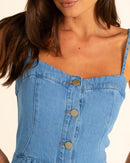 Vestido Midi Juliete Jeans