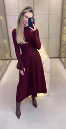 Vestido Modal Isadora - Vinho