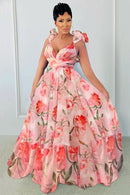 Vestido Rosette Floral