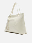 Bolsa Hobo Off-White Couro Legítimo
