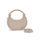 Bolsa Meia-Lua com Alça Estruturada