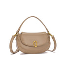 Bolsa Feminina com Fecho Decorativo e Alça Curta