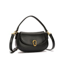 Bolsa Feminina com Fecho Decorativo e Alça Curta