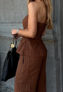 Conjunto Chic Plissado Feminino